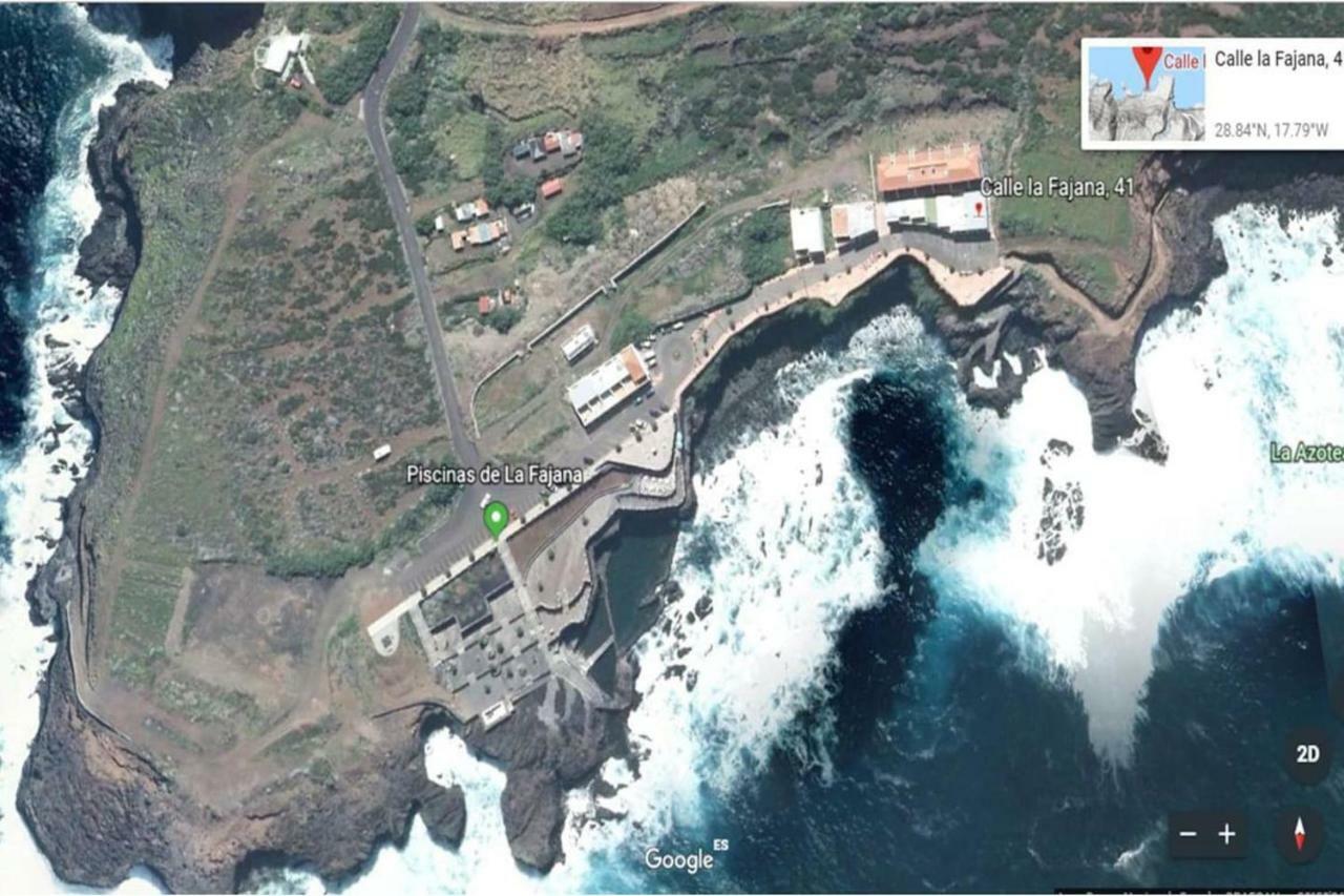 Primera línea en piscinas naturales. Barlovento Exterior foto